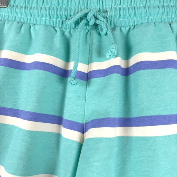 Wildfox Sweat Shorts Womens Small Multicolored Striped Cotton Blend NWT SS-1754 - Picture 3 of 9